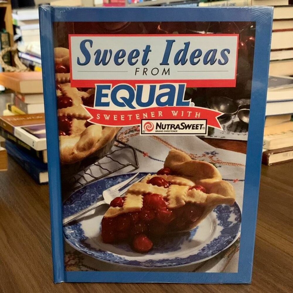 Sweet Ideas From Equal Hardcover Cookbook New and Sealed NutraSweet Sweetener